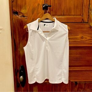 Izod Women’s Golf Tank Top Polo